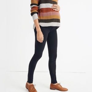 Madewell Maternity Over-the-Belly Skinny Jeans in Lunar Wash